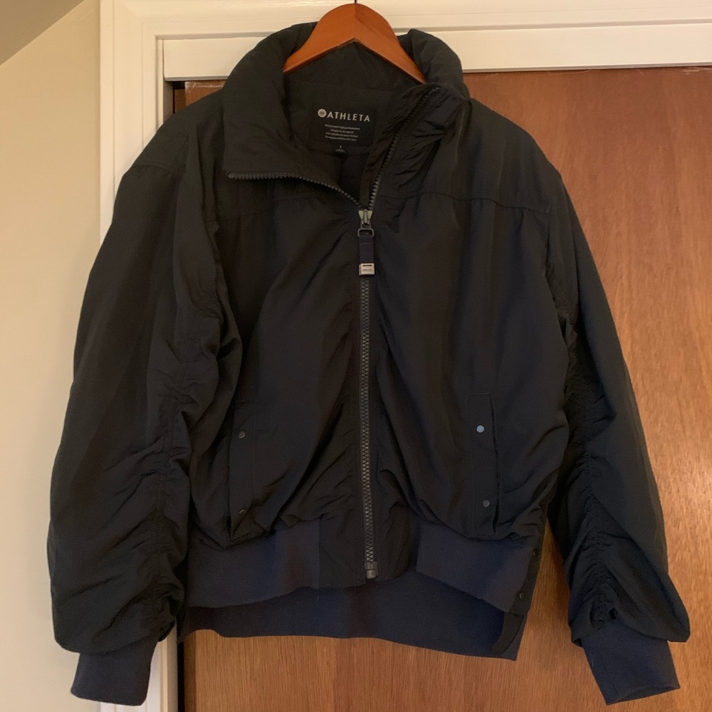 Athlete Women’s Black Bomber Jacket